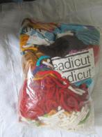 Zak dikke Wol, 400 gr., voor tapijt knopen, restanten, Ophalen of Verzenden, Nieuw, Materiaal