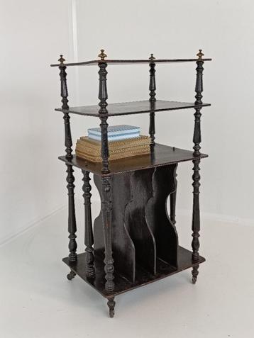 prachtige antieke etagère, napoleon III beschikbaar voor biedingen