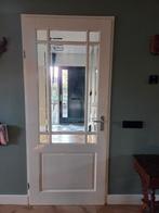 Binnendeur met geslepen glas, Huis en Inrichting, Ophalen