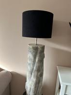 Lampenkampen (2) zwart velvet, Ophalen, 25 tot 50 cm, Zwart, Rond