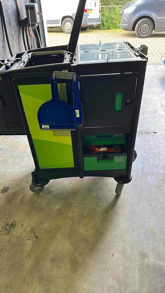 Greenspeed Schoonmaakwagen / werkwagen, Huis en Inrichting, Schoonmaakartikelen, Ophalen