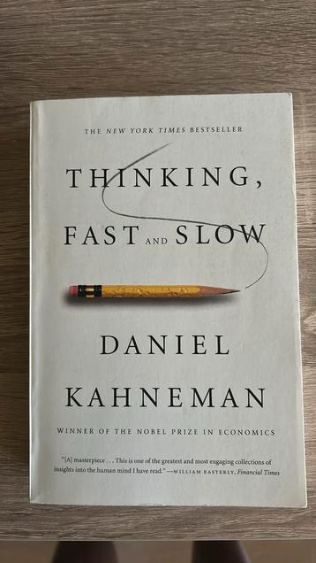 Thinking Fast and Slow beschikbaar voor biedingen