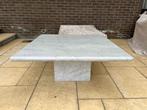 Marmeren salontafel/ bijzettafel 100x100x41, 45 tot 60 cm, Minder dan 55 cm, Verzenden, Rond