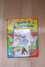 Hardcoverboek dieren in de dierentuin magneet spel plezier, Ophalen of Verzenden, Zo goed als nieuw, Jongen of Meisje