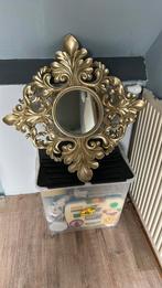 Brocante spiegel, Ophalen, Gebruikt, Minder dan 100 cm, Rechthoekig