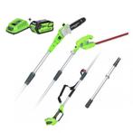 GREENWORKS HEGGENSCHAAR + TAKKENSCHAAR | Gratis verzending, ., Nieuw, Ophalen of Verzenden, .