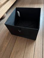 Ikea type: Skubb opvouwbare mand zwart. Nieuw, Overige materialen, Mand, Vierkant, Ophalen of Verzenden