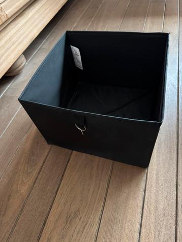 Ikea type: Skubb opvouwbare mand zwart. Nieuw beschikbaar voor biedingen