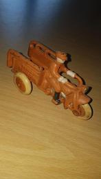 Vintage gietijzeren Hubley Harley Davidson Trashbike 1930, Ophalen of Verzenden, Zo goed als nieuw, Motoren