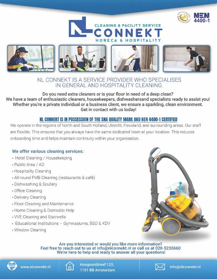 Professionele Schomaakdiensten, Vacatures, Vacatures | Schoonmaak en Facilitaire diensten, Overige niveaus, Overige vormen, 33 - 40 uur