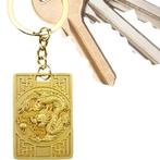 Coole Golden Lucky Dragon hanger voor sleutels of tas, Ophalen, Nieuw