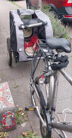 Fietskarretje voor middelgrote en kleine hond, Ophalen, Zo goed als nieuw