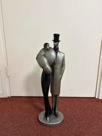 Art Deco Beeld van een Koppeltje, Antiek en Kunst, Ophalen of Verzenden