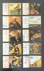 Nederlandsche schilderkunst 1999 17e eeuw 1826/1835 -3, Postzegels en Munten, Postzegels | Nederland, Ophalen of Verzenden, Na 1940