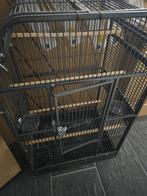 vogelkooi groot, Dieren en Toebehoren, Vogels | Hokken en Kooien, Ophalen, Gebruikt, Metaal, Vogelkooi