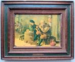 Olieverf schilderij op doek David Tenier, Antiek en Kunst, Kunst | Schilderijen | Klassiek, Ophalen of Verzenden