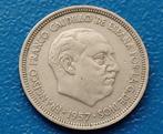 Spanje 5 pesetas 1957 (59), Verzenden, Overige landen, Losse munt