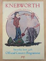 Genesis Knebworth Concert Festival Programme 1978, Gelezen, Artiest, Ophalen of Verzenden, Genesis