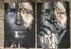 2 canvas doeken 70x100, Ophalen, Gebruikt, 50 tot 75 cm, Print