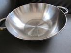 captain cook roestvrij edelstalen wok /diameter 28cm/ hoo, Huis en Inrichting, Keuken | Potten en Pannen, Ophalen of Verzenden