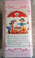 Vierkante Trommel met Chocoladehagelvoorstellingen van Venz, Ophalen of Verzenden, Gebruikt, Overige, Overige merken