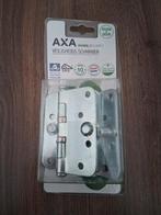 Veiligheidsscharnier axa, Doe-het-zelf en Verbouw, Hang- en Sluitwerk, Ophalen of Verzenden, Nieuw, Rvs, Slot