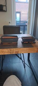 Bonsai schaaltjes set - groot en klein, Gebruikt, Ophalen of Verzenden, Balkon, Aardewerk