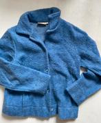 Promiss lichtblauw jas vest. Met mohair., Ophalen of Verzenden, Zo goed als nieuw, Maat 38/40 (M), Blauw