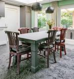 Complete eethoek landelijke stijl, Huis en Inrichting, Complete eetkamers, Ophalen, Gebruikt, Landelijk, Brocante, hoge kwaliteit