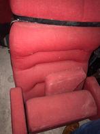 Rode bioscoop stoelen 4 stuks, Huis en Inrichting, Stoelen, Ophalen of Verzenden, Zo goed als nieuw, Rood