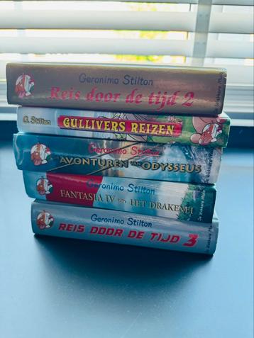 5 stuks Geronimo Stilton boeken beschikbaar voor biedingen