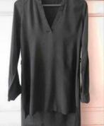 Lange zwarte blouse - maat xs, Kleding | Dames, Blouses en Tunieken, Ophalen of Verzenden, Zo goed als nieuw, Maat 34 (XS) of kleiner