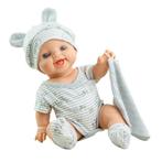Paola Reina gekleed lachende jongetje gordi Carlos 34 cm, Kinderen en Baby's, Speelgoed | Poppen, Nieuw, Ophalen, Babypop