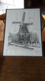 pentekening  Molen Stiens, Ophalen