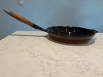 Staub vintage koekenpan 28 cm Flame uitstekende staat, Huis en Inrichting, Gietijzer, Ophalen of Verzenden, Zo goed als nieuw