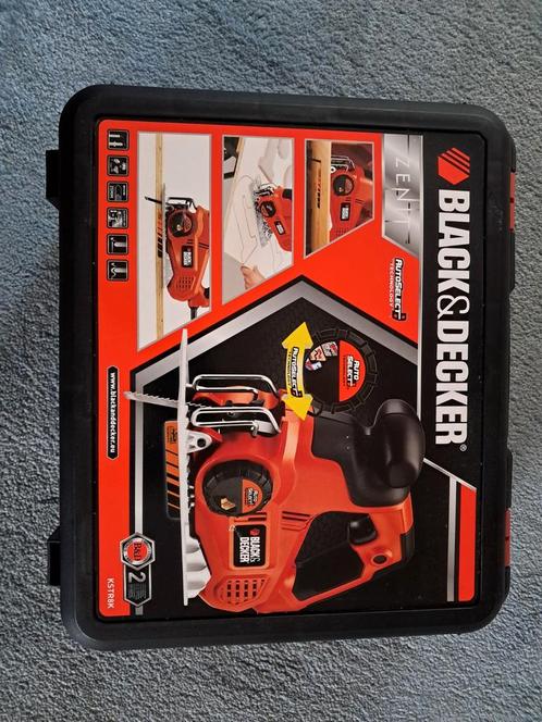 Black & Decker Decoupeerzaag met Koffer, Doe-het-zelf en Verbouw, Gereedschap | Zaagmachines, Zo goed als nieuw, Decoupeerzaag