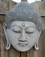 Wandbord Boeddha Hoofd ea NU 15% korting, Tuin en Terras, Ophalen, Nieuw, Beton, Overige typen