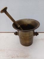 Antieke Apothekersvijzel met Stamper - Brons, Antiek en Kunst, Ophalen, Brons