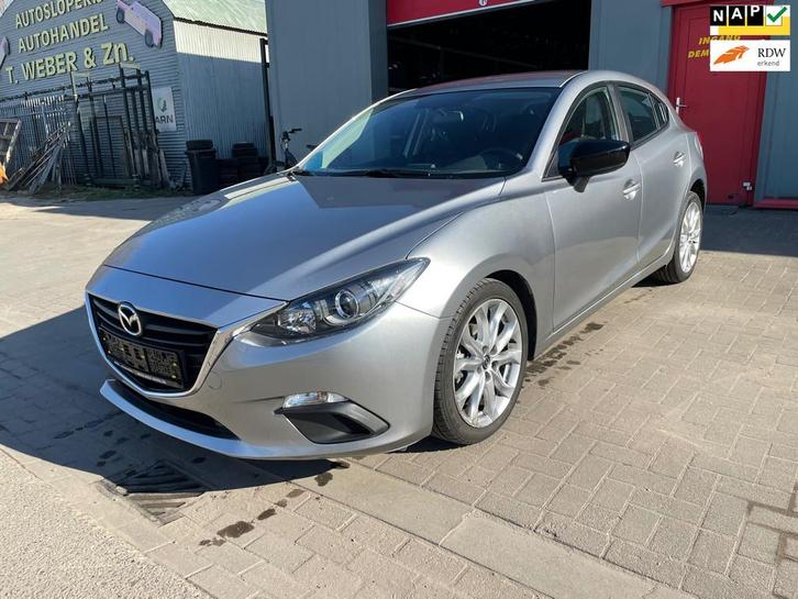 Mazda 3 1.6 Business, Auto's, Mazda, Bedrijf, Te koop, Airconditioning, Centrale vergrendeling, Climate control, Lederen bekleding
