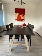 Complete eethoek met tafel en 6 stoelen, Huis en Inrichting, Complete eetkamers, Ophalen, Zo goed als nieuw