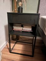 IKEA Vikhammer Nachtkastje Zwart, Ophalen, Gebruikt, Minder dan 45 cm, Metaal of Aluminium