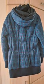 Gave dames winterjas, maat 50, Bonprix: blauw/bordeauxrood, Kleding | Dames, Grote Maten, Bonprix, Blauw, Ophalen of Verzenden