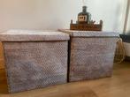 Stevige woonmanden, Huis en Inrichting, Woonaccessoires | Kisten, Ophalen, Overige materialen, Minder dan 50 cm, Gebruikt