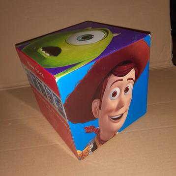 2 Pixar kubus dvd boxen, elk 5 films Volume 1 & 2 beschikbaar voor biedingen