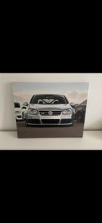Volkswagen Golf MK5 R32 Canvas Print, Ophalen of Verzenden, Zo goed als nieuw, Print, Minder dan 50 cm