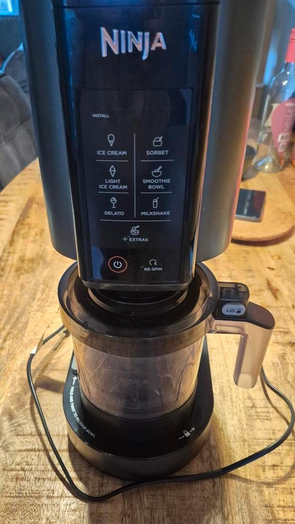 Ninja CREAMI IJsmachine, Witgoed en Apparatuur, IJsmachines, Zo goed als nieuw, Ophalen