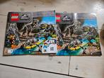 75938 T. Rex vs. Dinomecha gevecht, Ophalen of Verzenden, Zo goed als nieuw, Complete set, Lego