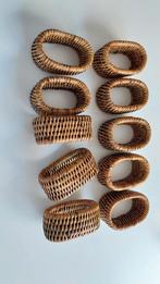 Servetring van Flamant. 7x4.5x3 cm bruin 10 stuks, Ophalen of Verzenden, Zo goed als nieuw