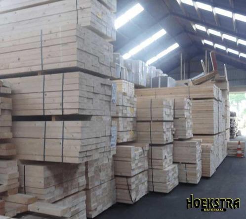 Balkhout Vuren 71x220 (75x225) slechts €9,00 p/m1 incl. BTW!, Doe-het-zelf en Verbouw, Hout en Planken, Nieuw, Balk, Vuren, 300 cm of meer
