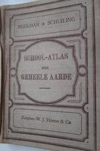 Schoolatlas der geheele aarde,Beekman&Schuiling,1925,6e druk, Gelezen, Ophalen of Verzenden, Landkaart, 1800 tot 2000
